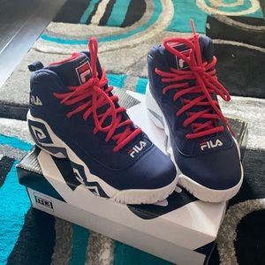 Women Fila sneakers.